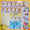 KIT DECORAÇÃO DE SALA – TEMA CHUVA DE AMOR - Imagem 5