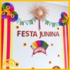 PAINEL FESTA JUNINA/JULINA - ROSETAS COLORIDAS - Imagem 6