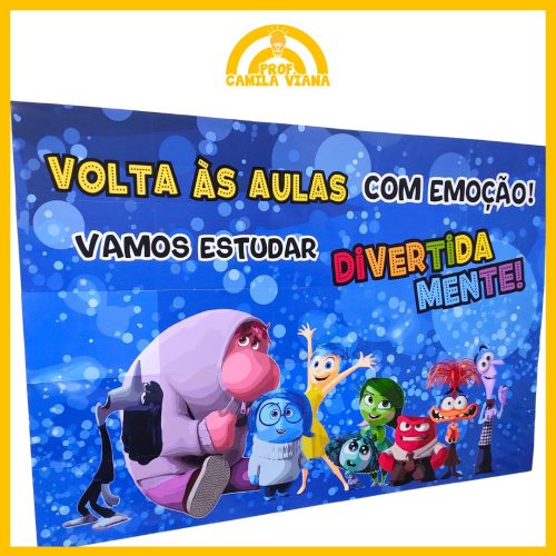 PAINEL + KIT VOLTA ÀS AULAS DIVERTIDAMENTE - Imagem 5