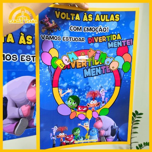 PAINEL + KIT VOLTA ÀS AULAS DIVERTIDAMENTE - Imagem 3