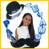 MOLDURA PARA BAMBOLÊ - DIA DOS PAIS (CHAPÉU E BIGODE) - Imagem 2