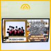 CALENDÁRIO DE MESA FORMANDOS - PRETO E DOURADO (EDITÁVEL NO CANVA) - Imagem 3
