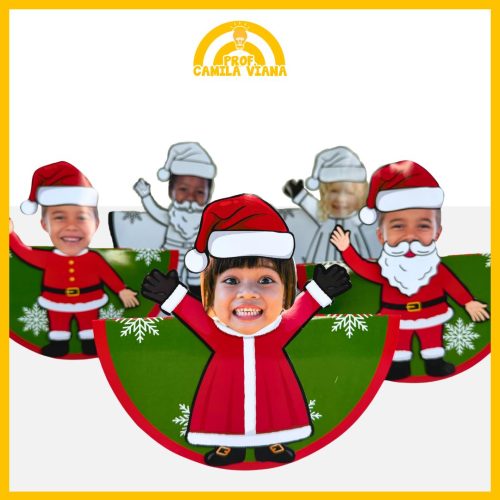 BALANÇO INTERATIVO PAPAI E MAMÃE NOEL (COM FOTOS)