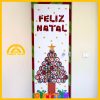 PAINEL DE PORTA NATAL - COM AS FOTINHOS DAS CRIANÇAS