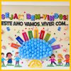 PAINEL VOLTA ÀS AULAS- TEMA ESCOLAR