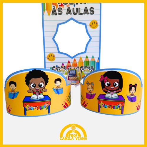 KIT LEMBRANCINHAS VOLTA ÀS AULAS - TEMA ESCOLAR - Imagem 4