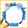 MOLDURA PARA BAMBOLÊ - DIA DA ÁGUA - Imagem 2
