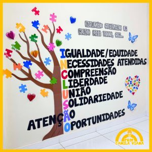 PAINEL INCLUSÃO – ÁRVORE – Prof. Camila Viana