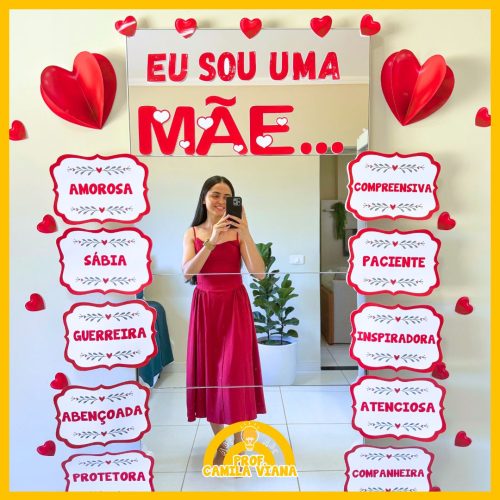 ESPELHO DAS AFIRMAÇÕES - DIA DAS MÃES