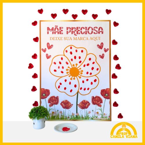 CARTAZ MÃE PRECIOSA - DIA DAS MÃES