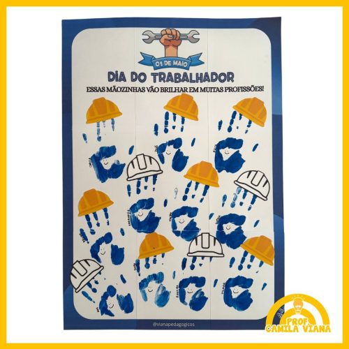 CARTAZ + ATIVIDADE DIA DO TRABALHADOR