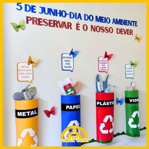 PAINEL MEIO AMBIENTE - RECICLAGEM - Imagem 2