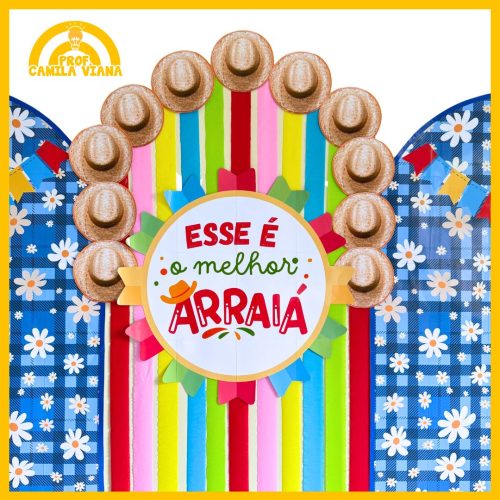 PAINEL FESTA JUNINA- ARRAIÁ - Imagem 3