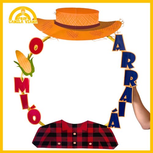MOLDURA BAMBOLÊ - MIÓ ARRAIÁ - Imagem 2