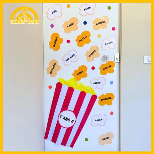 PAINEL DE PORTA VOLTA ÀS AULAS - PIPOCA - Imagem 4