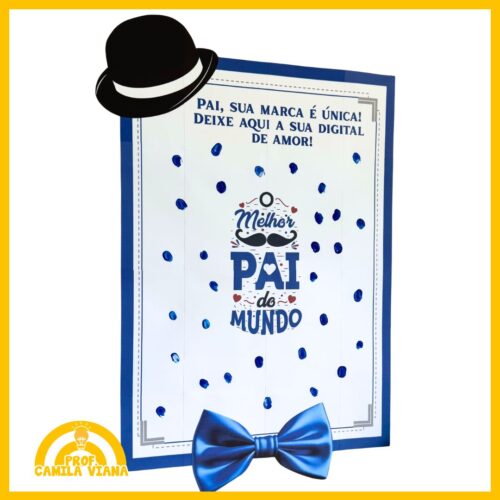 CARTAZ DIA DOS PAIS - DIGITAL DO AMOR - Imagem 2