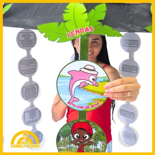 GUARDA-CHUVA FOLCLORE BRASILEIRO - Imagem 3