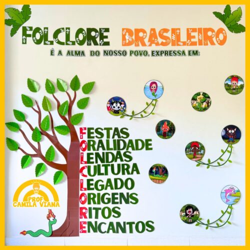 PAINEL FOLCLORE BRASILEIRO - ACRÓSTICO