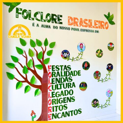 PAINEL FOLCLORE BRASILEIRO - ACRÓSTICO - Imagem 2