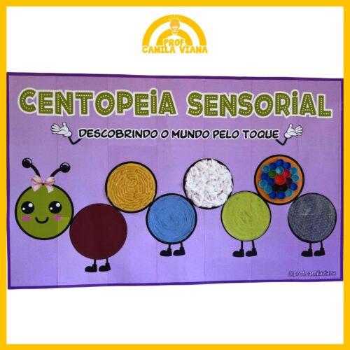 CARTAZ CENTOPEIA SENSORIAL