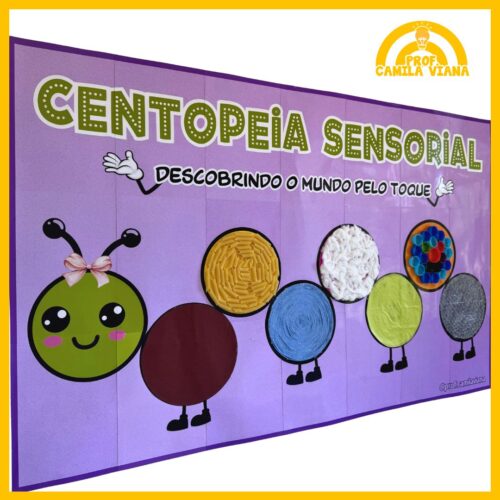 CARTAZ CENTOPEIA SENSORIAL - Imagem 2