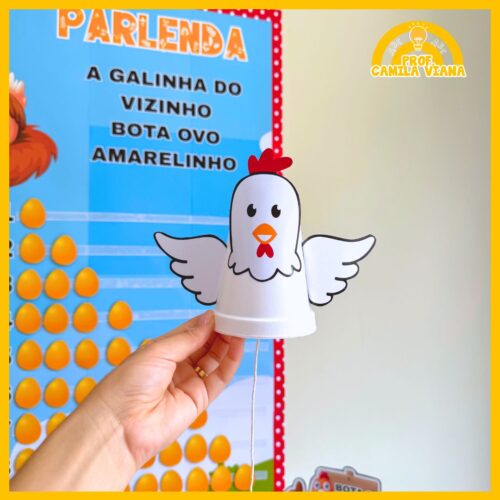 KIT A GALINHA DO VIZINHO - PARLENDA - Imagem 3