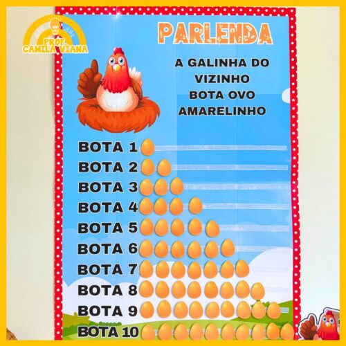 KIT A GALINHA DO VIZINHO - PARLENDA - Imagem 4