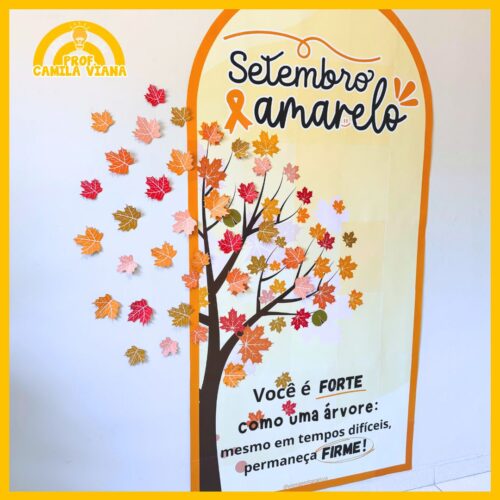 PAINEL SETEMBRO AMARELO - ÁRVORE - Imagem 3