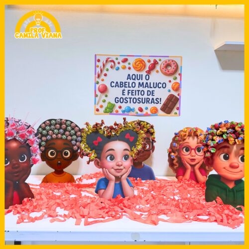 PORTA-DOCES CABELO MALUCO - Imagem 2