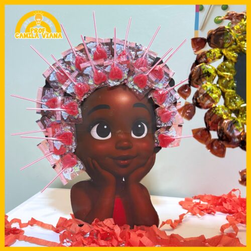 PORTA-DOCES CABELO MALUCO - Imagem 5
