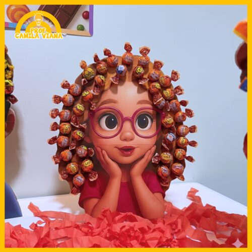 PORTA-DOCES CABELO MALUCO - Imagem 7