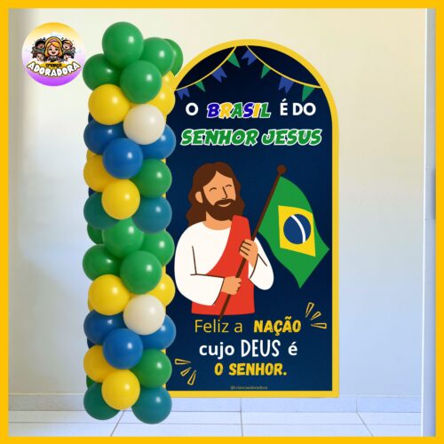 PAINEL O BRASIL É DO SENHOR JESUS