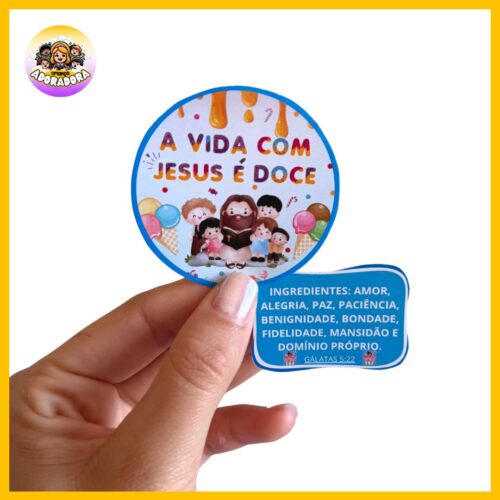 PROJETO: A VIDA COM JESUS É DOCE - FRUTOS DO ESPÍRITO - Imagem 6