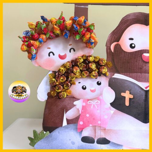 PORTA-DOCES A VIDA CO JESUS É DOCE - Imagem 2