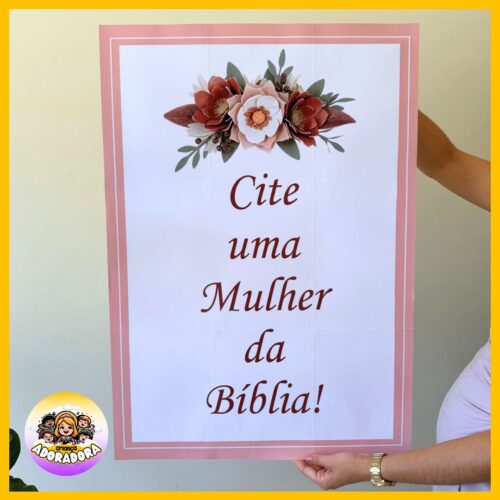 DINÂMICA: CITE UMA MULHER DA BÍBLIA