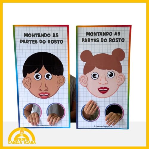 JOGO: MONTANDO AS PARTES DO ROSTO