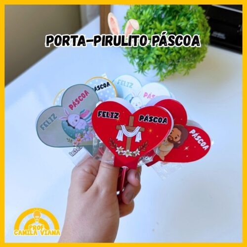 PORTA-PIRULITOS PÁSCOA