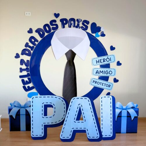 PAINEL DIA DOS PAIS - GRAVATA GIGANTE