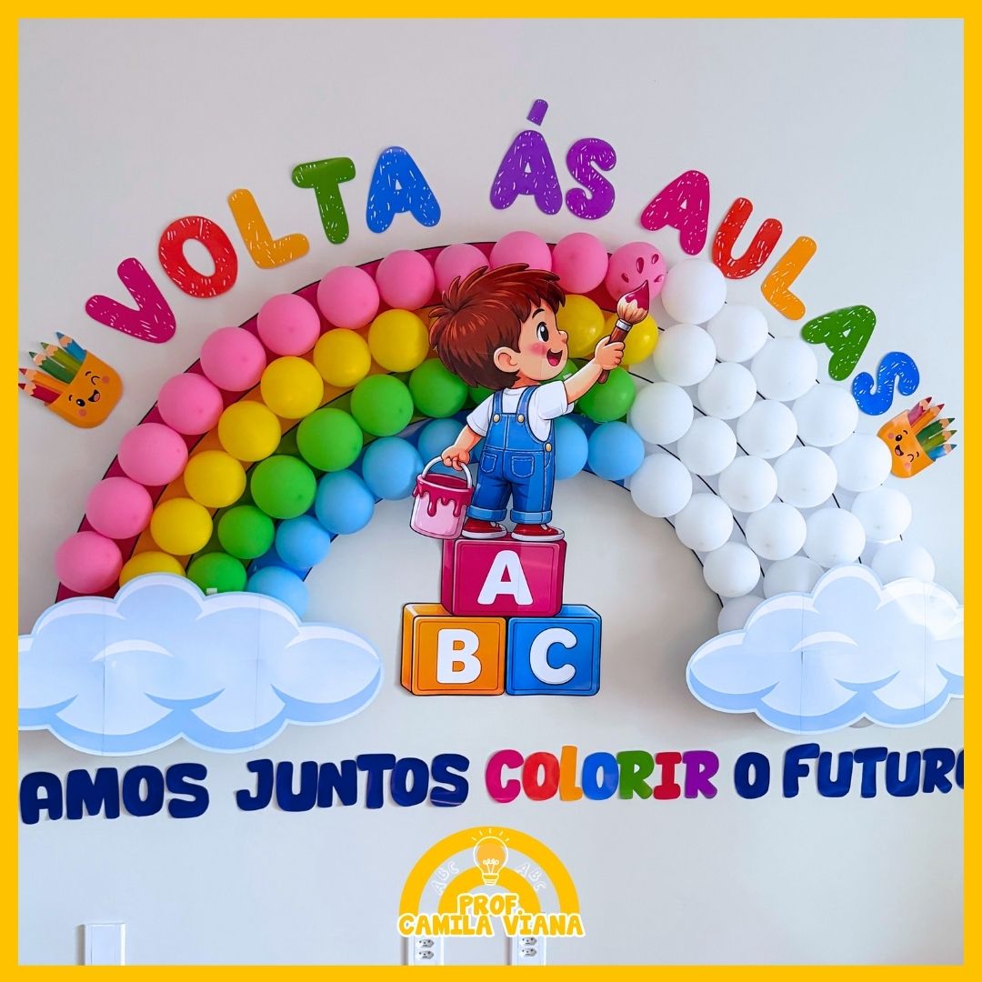PAINEL VOLTA ÀS AULAS - COLORINDO O FUTURO - Imagem 2