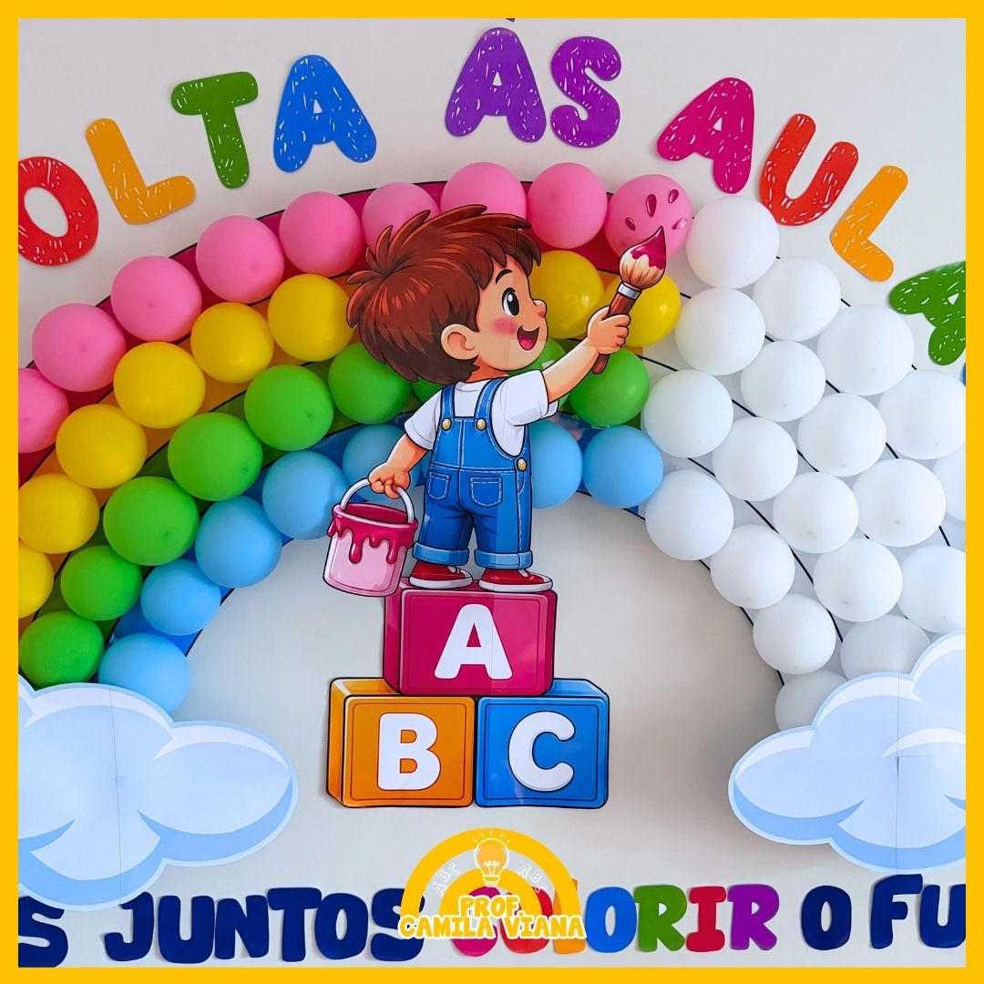 PAINEL VOLTA ÀS AULAS - COLORINDO O FUTURO - Imagem 3